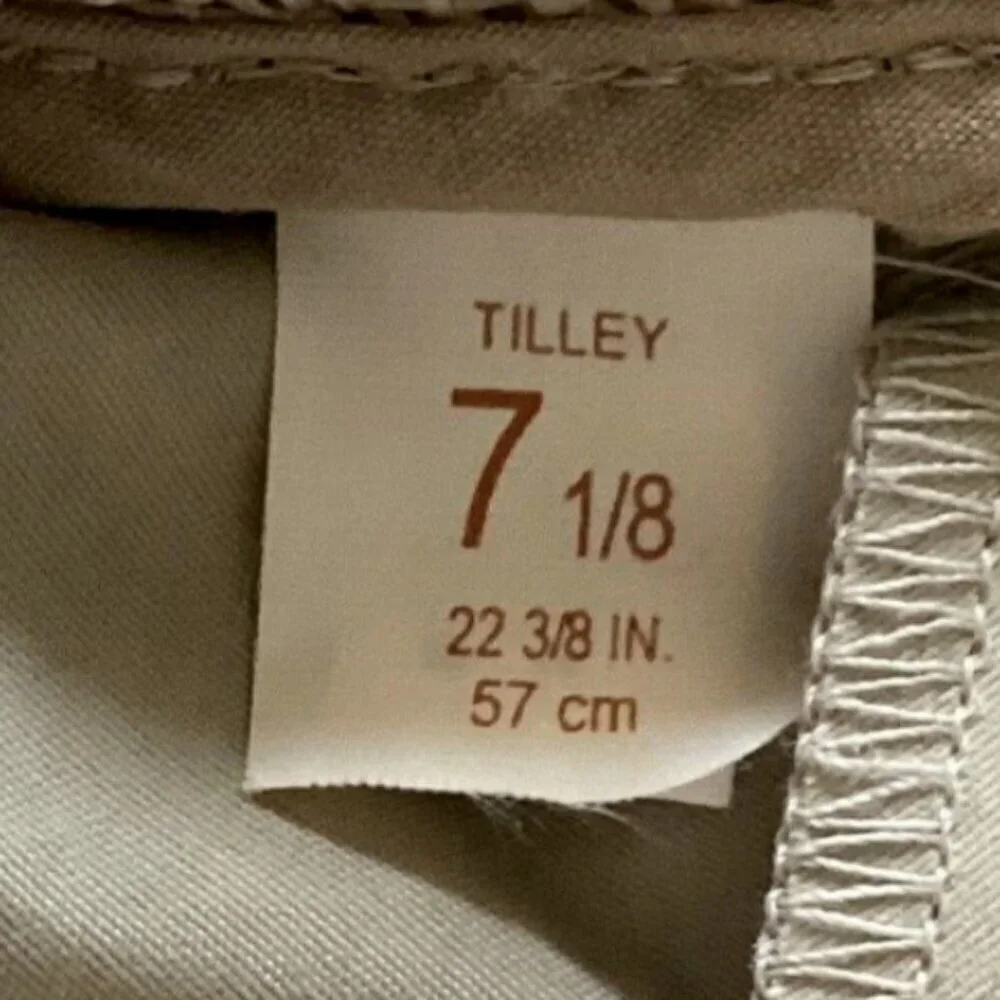 Tilley‎ Endurables Style LTM5 Airflo Hat Sz 7-1/8 Khaki Olive/KHOL #116P